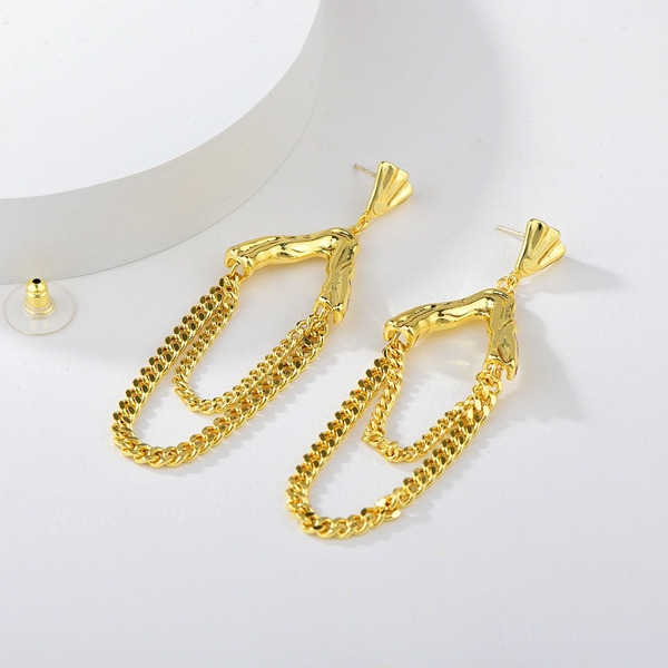 Picture of Unusual Dubai Big Dangle Earrings