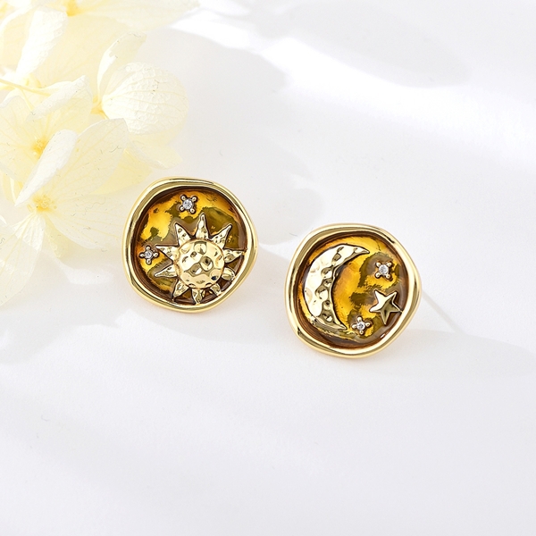 Picture of Beautiful Medium Zinc Alloy Stud Earrings