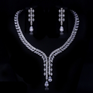 Show details for Luxury Big 2 Piece Jewelry Set with Beautiful Craftmanship Show details for Luxury Big 2 Piece Jewelry Set with Beautiful Craftmanship