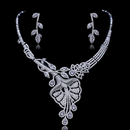 Show details for Luxury Big 2 Piece Jewelry Set with Fast Delivery Show details for Luxury Big 2 Piece Jewelry Set with Fast Delivery