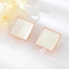 Show details for Purchase Rose Gold Plated Shell Stud Earrings Exclusive Online
