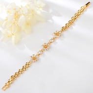 Show details for Delicate Cubic Zirconia Copper or Brass Fashion Bracelet Show details for Delicate Cubic Zirconia Copper or Brass Fashion Bracelet