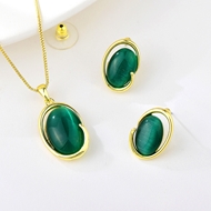 Picture of Popular Opal Small 2 Piece Jewelry Set