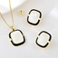 Show details for Charming Black Classic 2 Piece Jewelry Set As a Gift