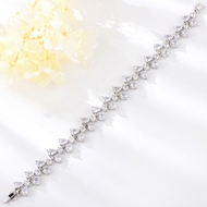 Show details for Copper or Brass Platinum Plated Fashion Bracelet at Super Low Price Show details for Copper or Brass Platinum Plated Fashion Bracelet at Super Low Price
