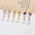 Picture of Hot Selling Purple Big Dangle Earrings from Top Designer