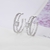 Picture of Fashionable Big Platinum Plated Dangle Earrings