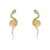 Picture of Attractive Yellow Copper or Brass Dangle Earrings For Your Occasions