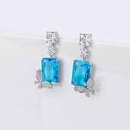 Picture of Copper or Brass Platinum Plated Dangle Earrings at Great Low Price