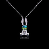 Show details for Low Price Platinum Plated Small Pendant Necklace from Top Designer Show details for Low Price Platinum Plated Small Pendant Necklace from Top Designer