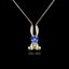 Show details for Shop Gold Plated Small Pendant Necklace with Wow Elements
