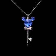 Show details for Platinum Plated Swarovski Element Pendant Necklace from Certified Factory Show details for Platinum Plated Swarovski Element Pendant Necklace from Certified Factory