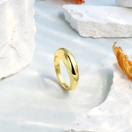 Picture of Designer Gold Plated Small Fashion Ring with No-Risk Return