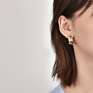 Picture of Fancy Delicate Small Hoop Earrings