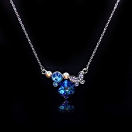 Show details for Eye-Catching Blue Swarovski Element Pendant Necklace with Member Discount Show details for Eye-Catching Blue Swarovski Element Pendant Necklace with Member Discount