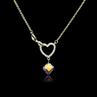 Show details for Small Zinc Alloy Pendant Necklace Online Only Show details for Small Zinc Alloy Pendant Necklace Online Only