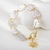 Picture of Filigree Small White Fashion Bracelet