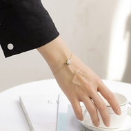 Picture of Eye-Catching White Delicate Fashion Bracelet with Member Discount