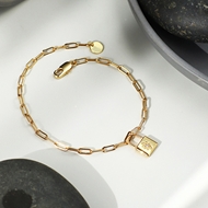 Picture of Irresistible Gold Plated Copper or Brass Fashion Bracelet For Your Occasions