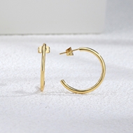 Picture of Impressive Gold Plated Delicate Stud Earrings with Low MOQ