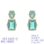 Picture of Shop Gold Plated Green Dangle Earrings with Unbeatable Quality