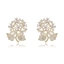 Show details for Luxury Copper or Brass Big Stud Earrings with Fast Delivery