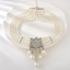 Show details for Copper or Brass White Short Statement Necklace from Certified Factory Show details for Copper or Brass White Short Statement Necklace from Certified Factory
