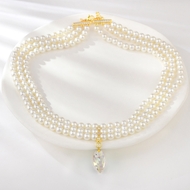 Show details for Fast Selling White Gold Plated Short Statement Necklace from Editor Picks Show details for Fast Selling White Gold Plated Short Statement Necklace from Editor Picks