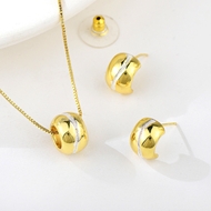 Show details for Reasonably Priced Copper or Brass Multi-tone Plated 2 Piece Jewelry Set with Low Cost