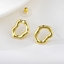 Show details for Filigree Big Zinc Alloy Big Stud Earrings