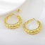 Show details for New Big Gold Plated Big Stud Earrings