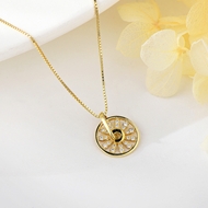 Show details for Delicate Swarovski Element Gold Plated Pendant Necklace Show details for Delicate Swarovski Element Gold Plated Pendant Necklace