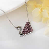 Show details for Bling Small Purple Pendant Necklace Show details for Bling Small Purple Pendant Necklace