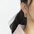 Picture of Designer Gold Plated White Earrings with No-Risk Return