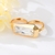 Picture of Good Quality Swarovski Element Zinc Alloy Adjustable Ring