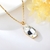 Picture of Staple Swarovski Element White Pendant Necklace