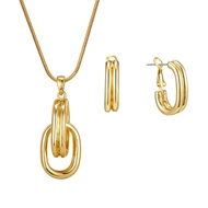 Show details for Zinc Alloy Gold Plated 2 Piece Jewelry Set with Worldwide Shipping Show details for Zinc Alloy Gold Plated 2 Piece Jewelry Set with Worldwide Shipping