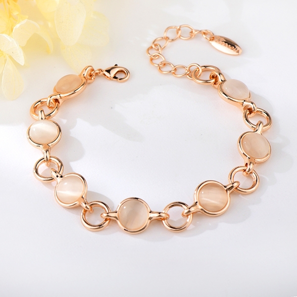 Picture of Popular Opal Zinc Alloy Bracelet