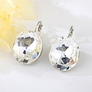 Show details for Ball White Hoop Earrings of Original Design Show details for Ball White Hoop Earrings of Original Design