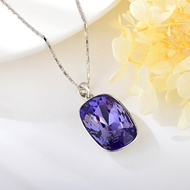 Show details for Impressive Purple Fashion Pendant Necklace with Low MOQ Show details for Impressive Purple Fashion Pendant Necklace with Low MOQ