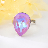 Show details for Zinc Alloy Swarovski Element Fashion Ring with Full Guarantee Show details for Zinc Alloy Swarovski Element Fashion Ring with Full Guarantee