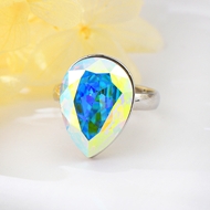 Show details for Medium Platinum Plated Fashion Ring with Beautiful Craftmanship Show details for Medium Platinum Plated Fashion Ring with Beautiful Craftmanship