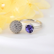 Show details for Great Value Purple Medium Adjustable Ring from Reliable Manufacturer Show details for Great Value Purple Medium Adjustable Ring from Reliable Manufacturer