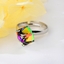 Show details for Nickel Free Platinum Plated Zinc Alloy Adjustable Ring with Easy Return