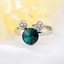 Show details for Latest Medium Green Adjustable Ring