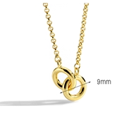 Picture of Eye-Catching Gold Plated Delicate Pendant Necklace with Member Discount