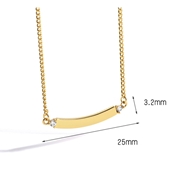 Picture of Low Price Gold Plated Small Short Chain Necklace from Trust-worthy Supplier