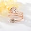Show details for Opal Rose Gold Plated Fashion Ring with Price