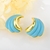 Picture of Distinctive Zinc Alloy Resin Stud Earrings for Her