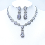Show details for Copper or Brass White 2 Piece Jewelry Set with Full Guarantee Show details for Copper or Brass White 2 Piece Jewelry Set with Full Guarantee